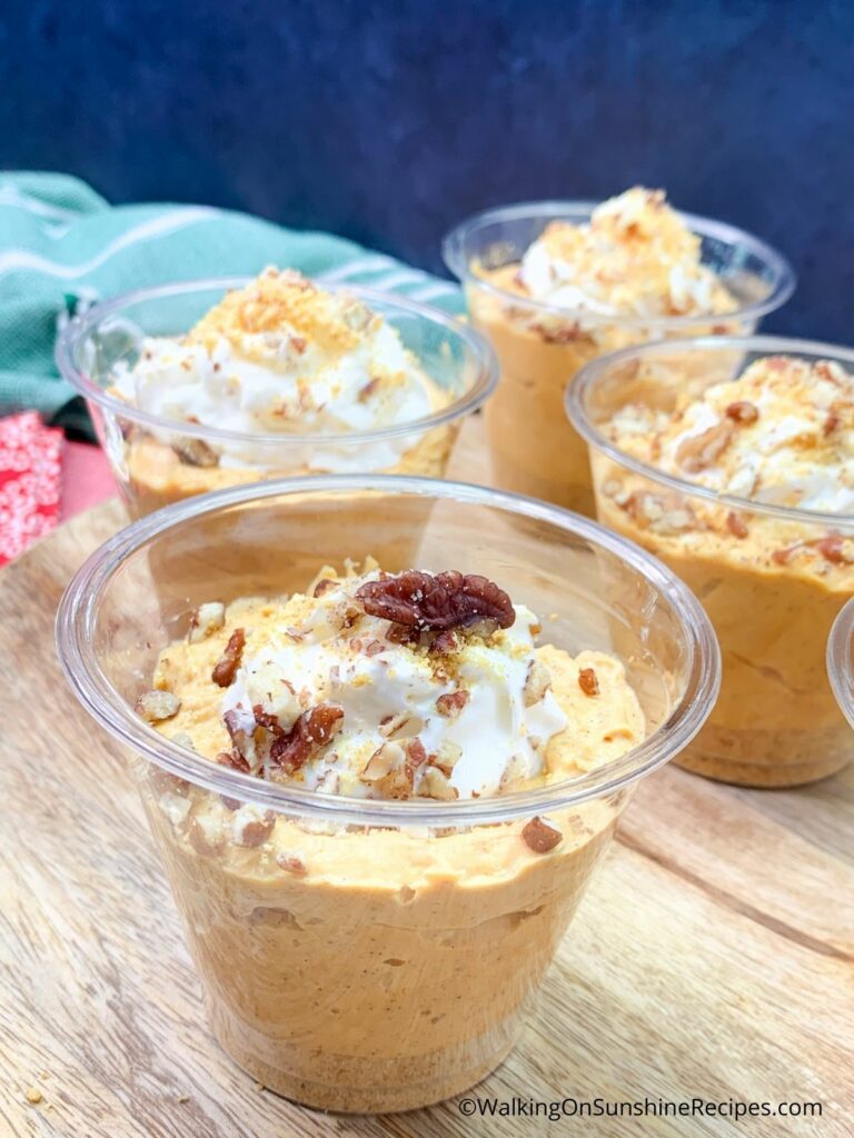 Pumpkin Cheesecake Pudding Walking On Sunshine Recipes