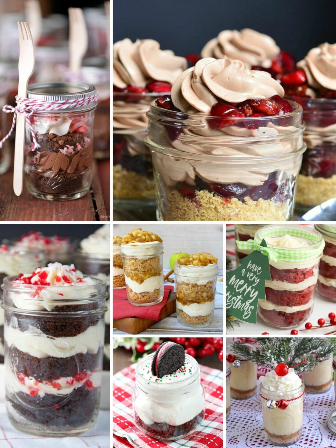 Christmas Mason Jar Desserts Walking On Sunshine Recipes