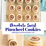 Chocolate Swirl Pinwheel Cookies