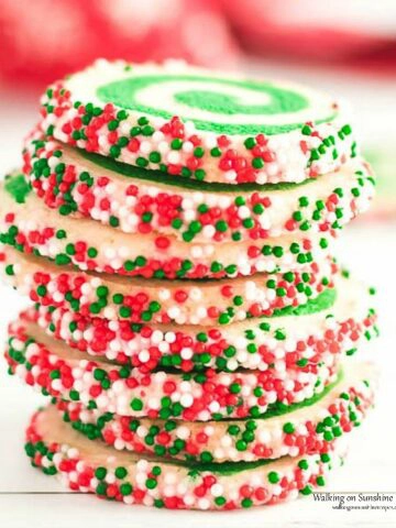 Colorful Swirl Christmas Cookies FEATURED photo from WOS