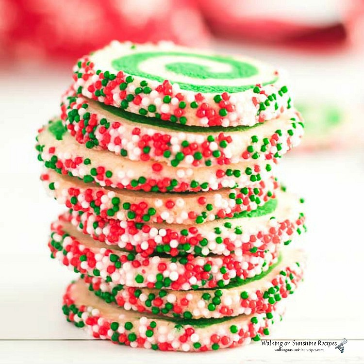 Easy Slice And Bake Christmas Cookies Walking On Sunshine Recipes