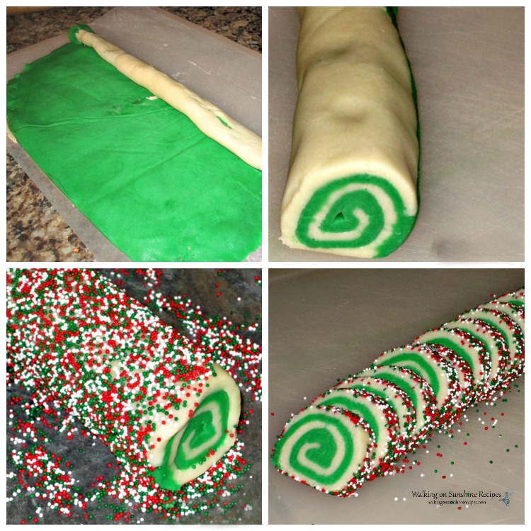 Easy Slice and Bake Christmas Cookies - Walking on Sunshine