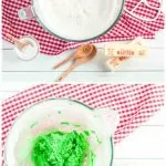 Dough for Easy Slice and Bake Colorful Cookies