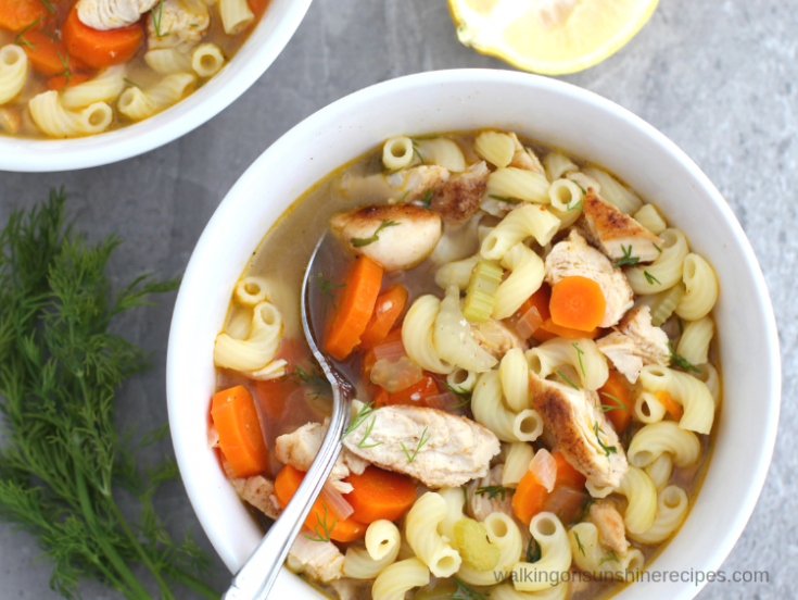 Easy and Delicious Comforting Chicken Soup