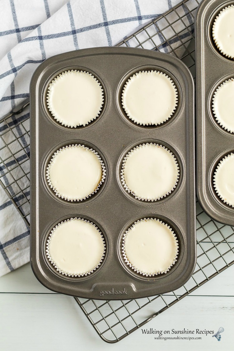Cheesecake Cupcakes Baked