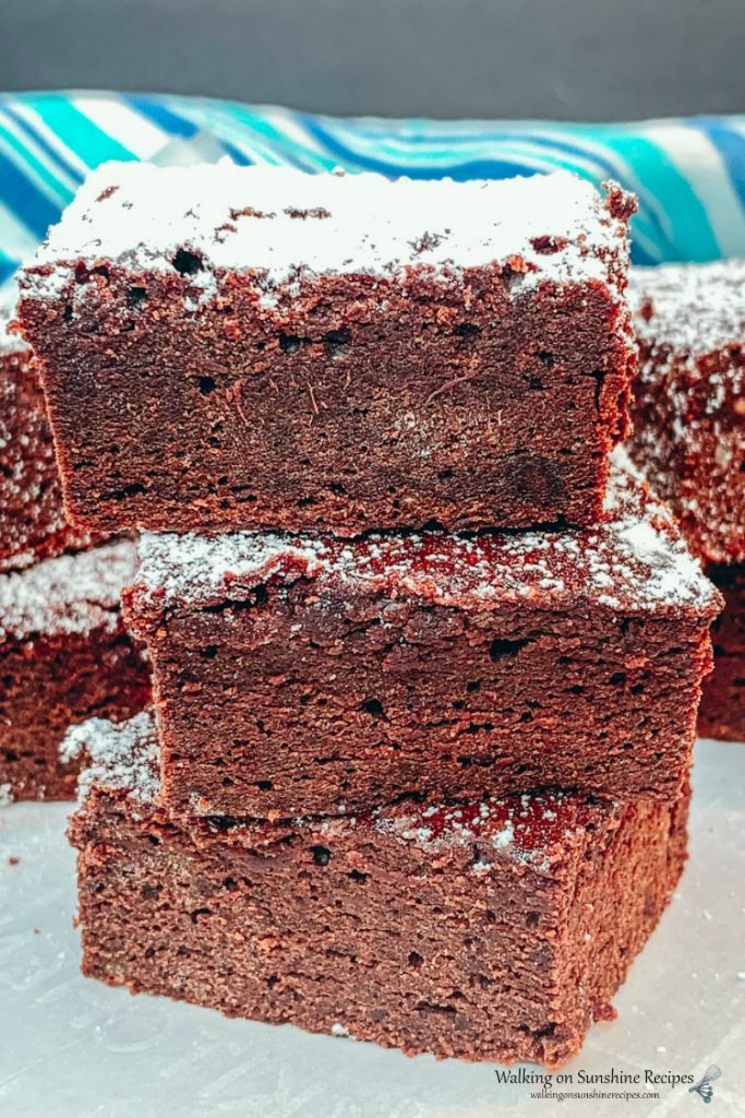 Homemade Brownies w/ Coffee in the Batter Walking on Sunshine