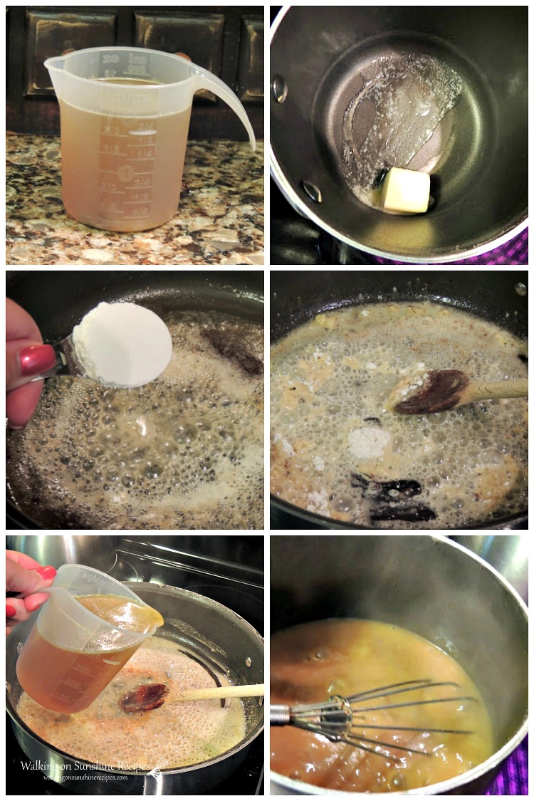 How to make homemade gravy from WOS
