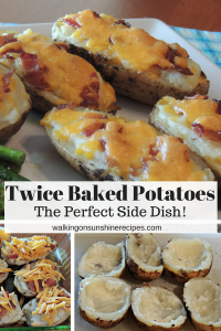 Twice Baked Stuffed Potatoes | Walking on Sunshine Recipes