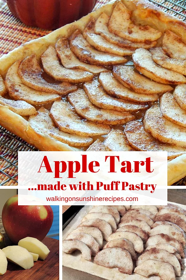 Pepperidge Farm Puff Pastry Apple Tart. 