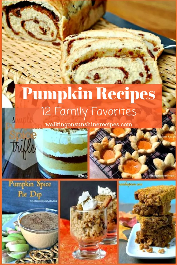 12 Favorite Pumpkin Recipes