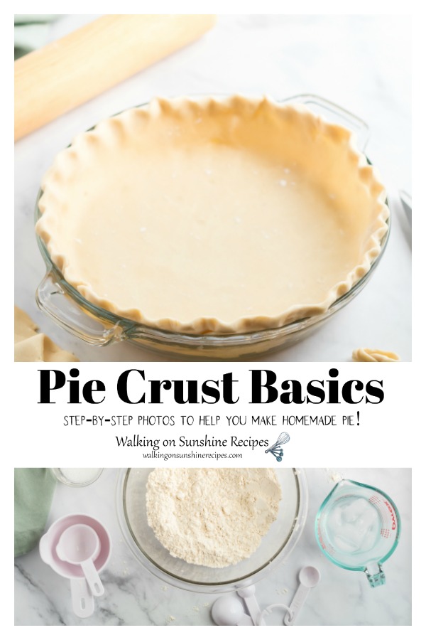 Unbaked pie shell 