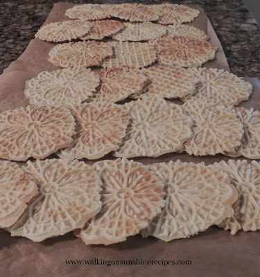 pizzelle cookies italian classic