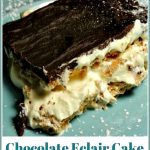 Chocolate Eclair Pudding Cake Easy No Bake Dessert from Walking on Sunshine Recipes