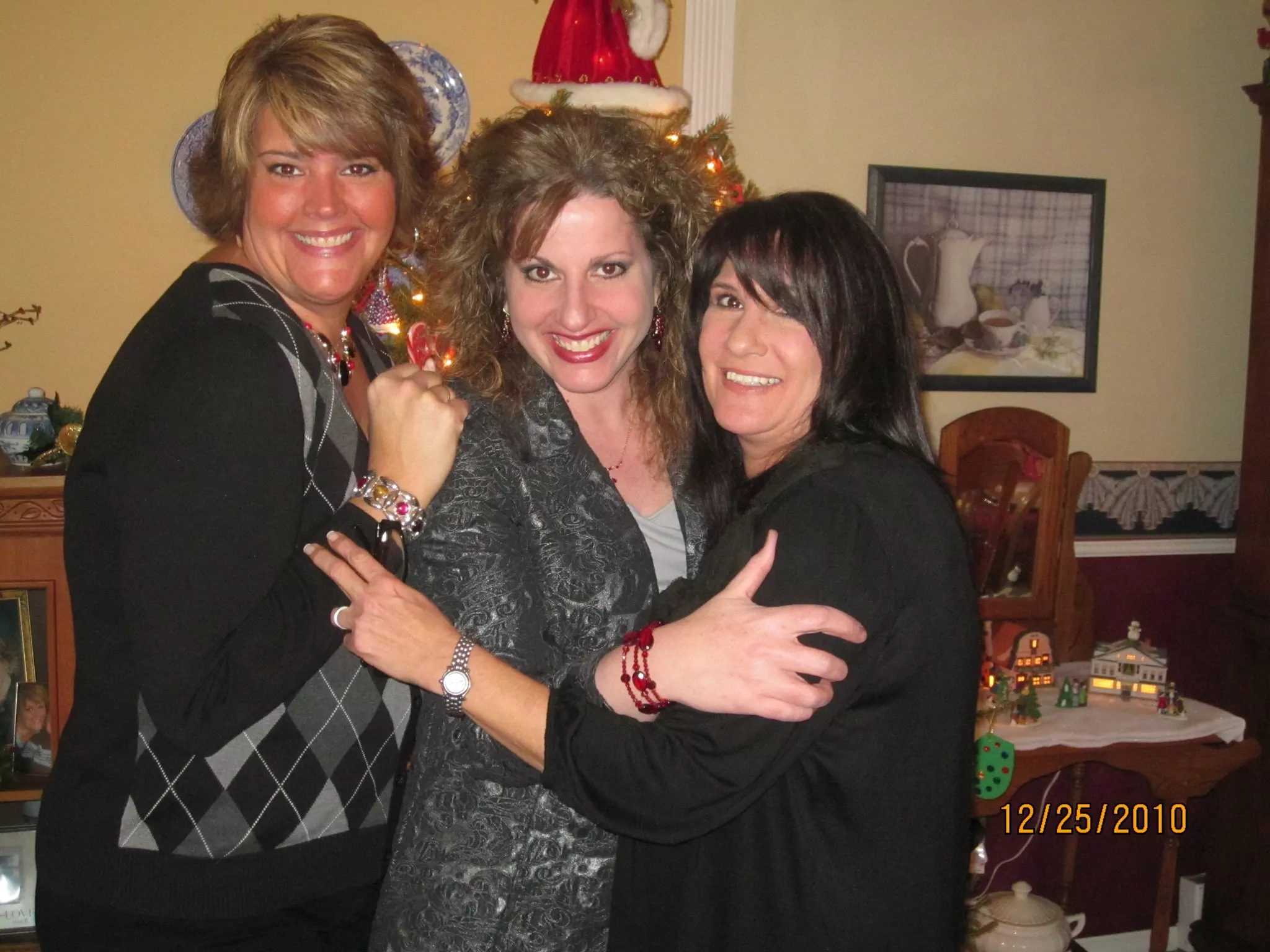 The three Behr girls Christmas 2010