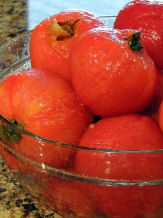How to Peel Tomatoes Story Walking On Sunshine Recipes