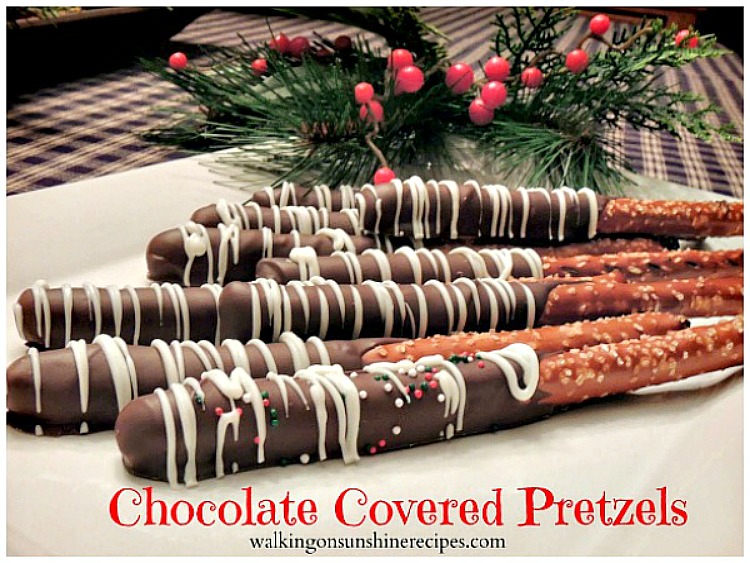 Chocolate Covered Pretzels from Walking on Sunshine.