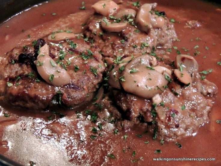 Hamburgers with Mushroom Gravy Walking on Sunshine Recipes