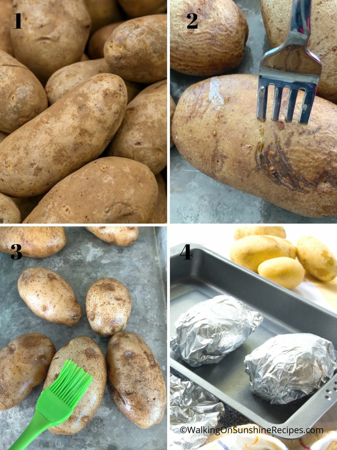 How to Bake a Potato - Walking On Sunshine Recipes