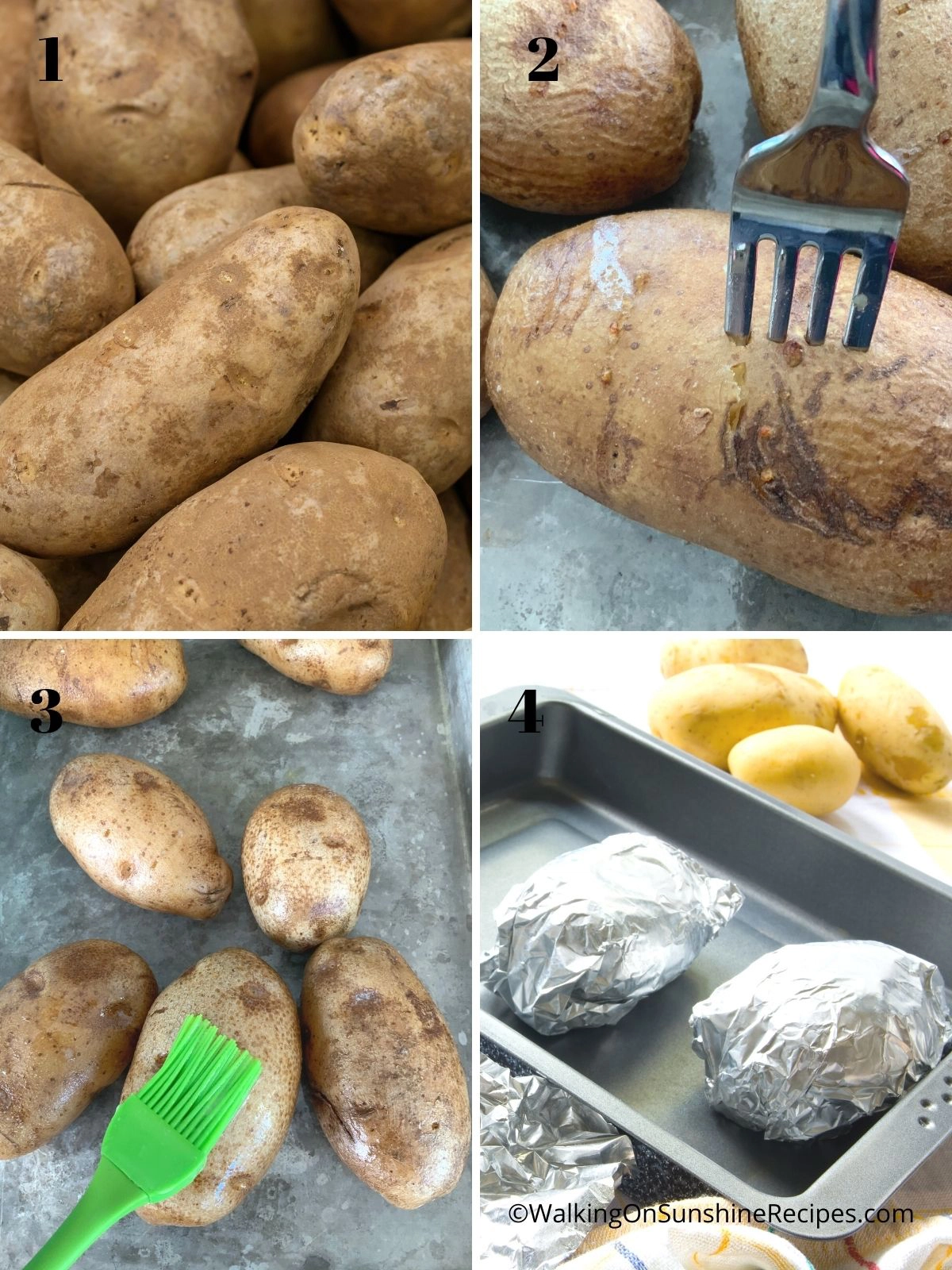 1200X1600 Baked Potato  Process Photos