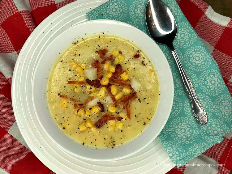 Potato Corn Chowder with Hamilton Beach