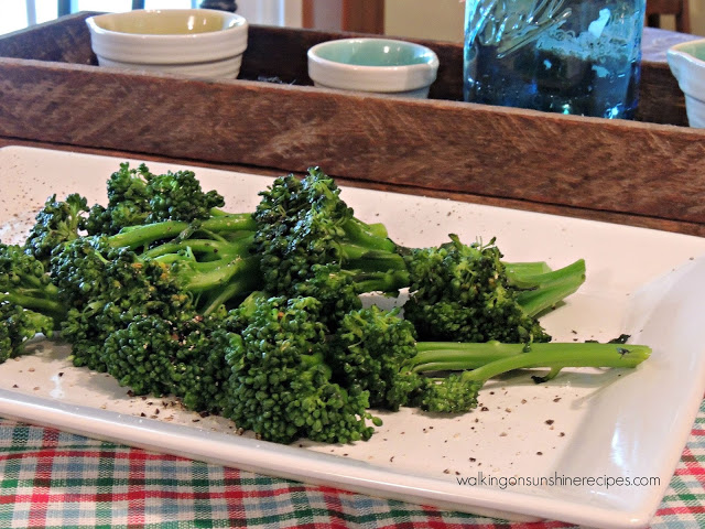 Very first broccoli from the garden this year. Amazingly delicious. 