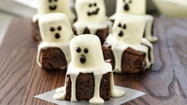Spooky Boo Brownies from Betty Crocker.