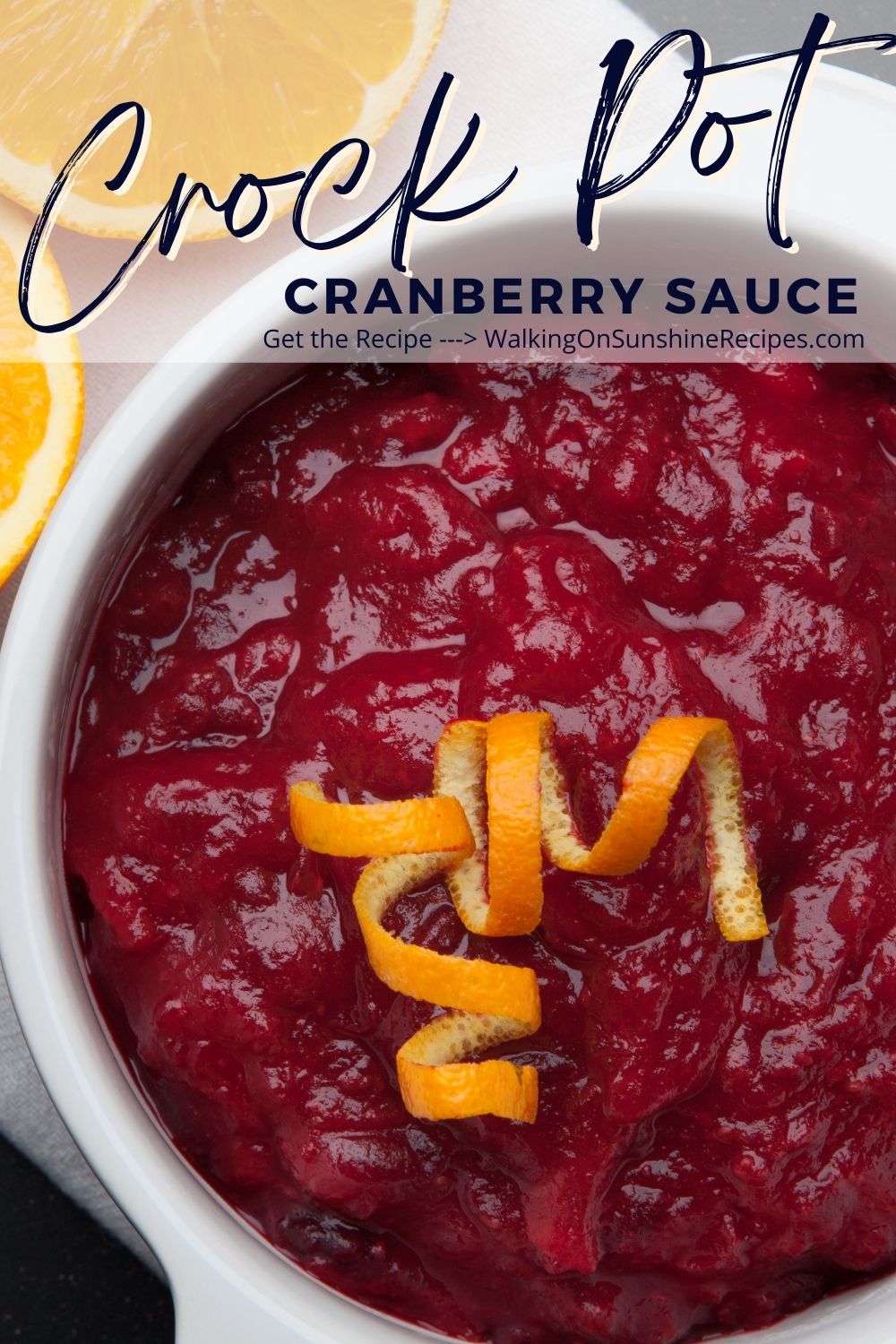 crockpot cranberry sauce