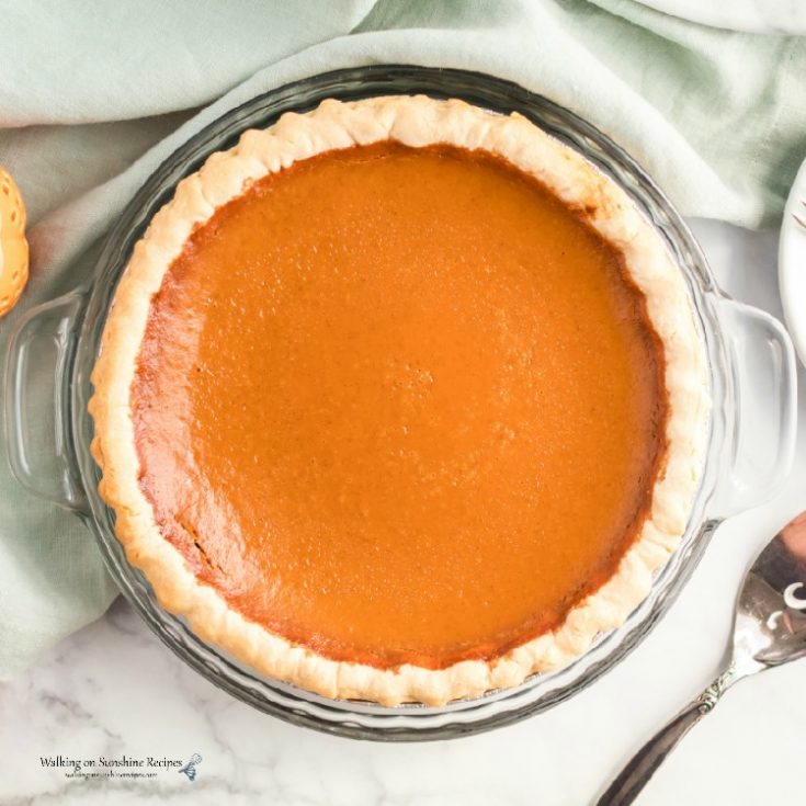 Pumpkin Pie Recipe from Scratch