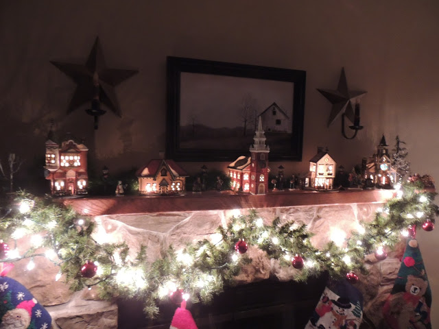 Holidays: Christmas Eve with My Department 56 Village Display| Walking ...