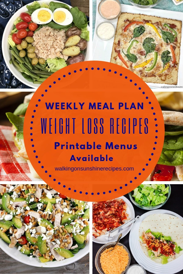 Weight loss recipes for meal plan