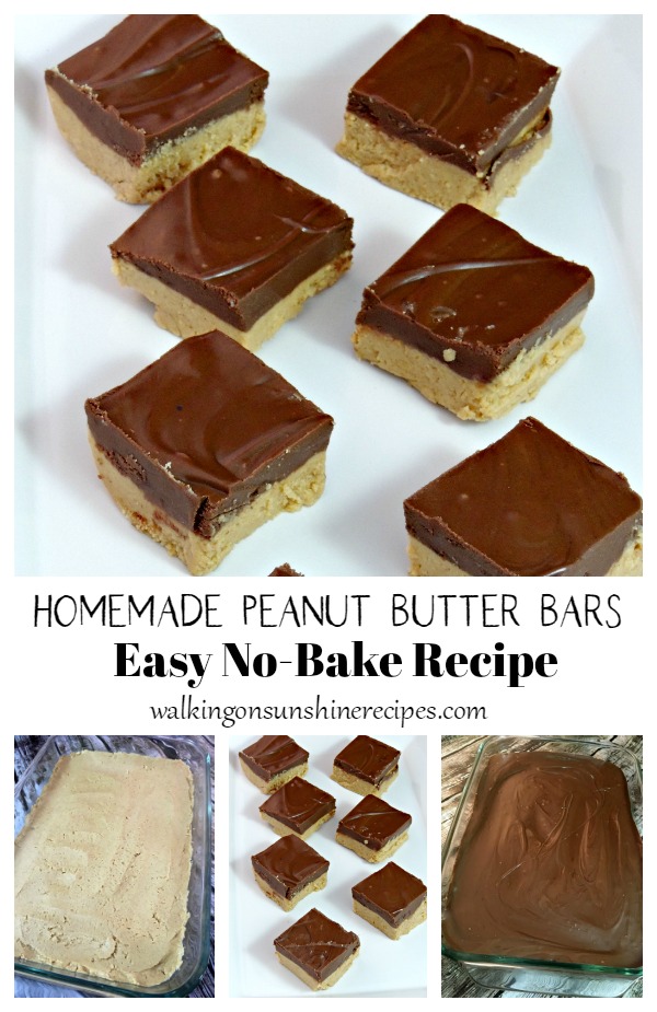 how to make peanut butter bars