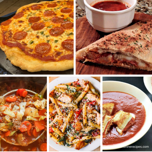 Italian Recipes for Dinner | Walking on Sunshine Weekly Meal Plan