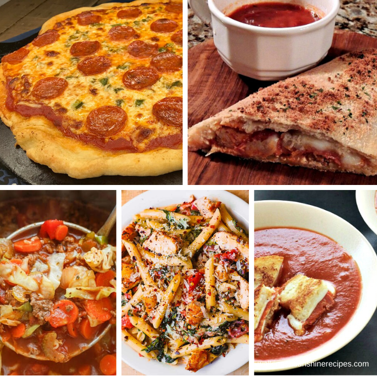 Italian Recipes for Dinner | Walking on Sunshine Weekly Meal Plan