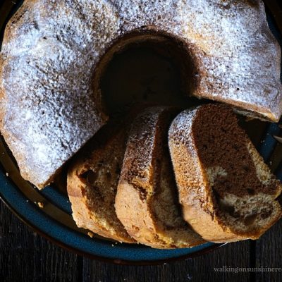 Marble Cake from a Cake Mix FEATURED photo
