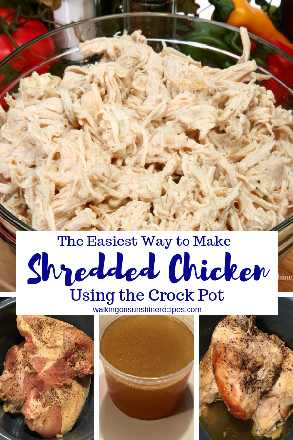 How to Cook Chicken in the Crock Pot for Shredded Chicken Recipes 