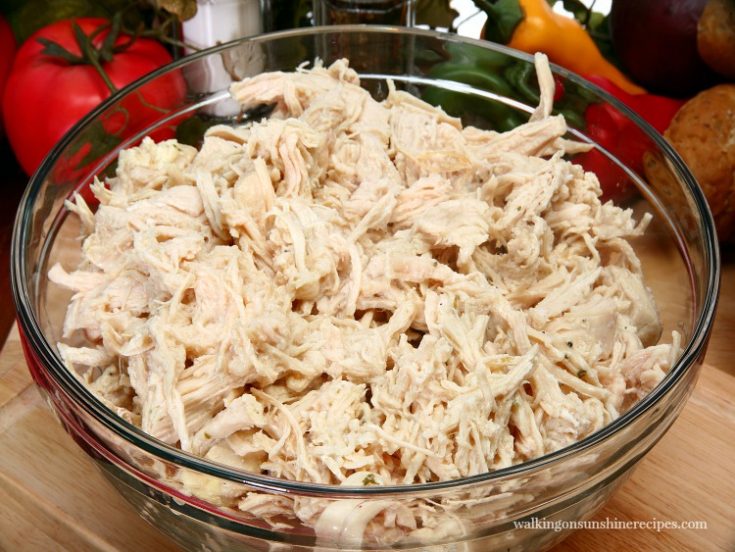 How to Cook Chicken in the Crock Pot for Shredded Chicken Recipes