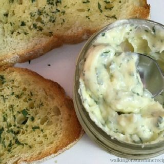 Easy Garlic Butter Spread Recipe that you can Freeze and VIDEO