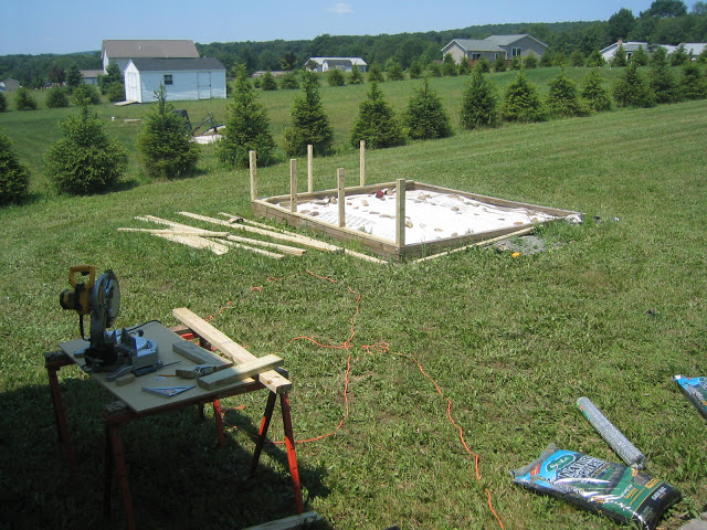 Our very first garden from Walking on Sunshine Recipes in 2009.