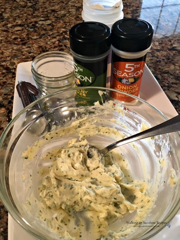 Garlic Parmesan Monkey Bread with Homemade Garlic Butter
