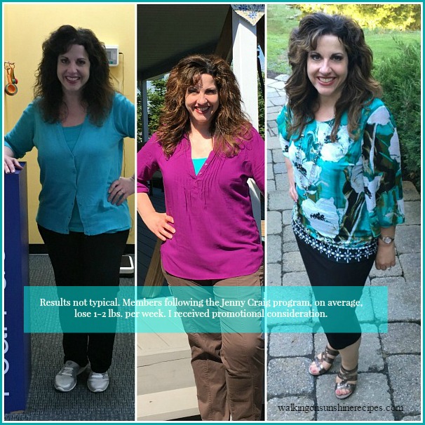 Jenny Craig: 60 Day Progress Report with Jenny Craig | Walking on Sunshine