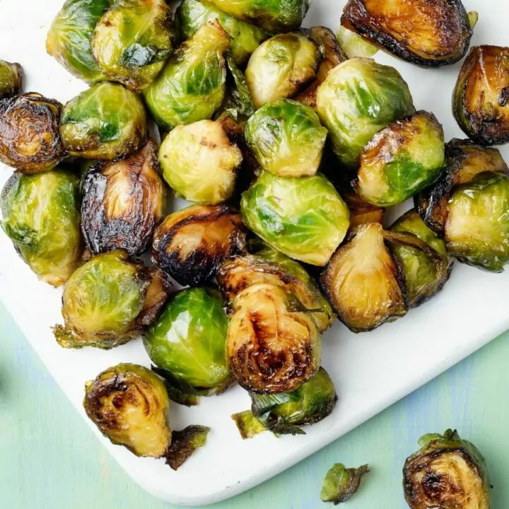 Healthy Roasted Brussels Sprouts