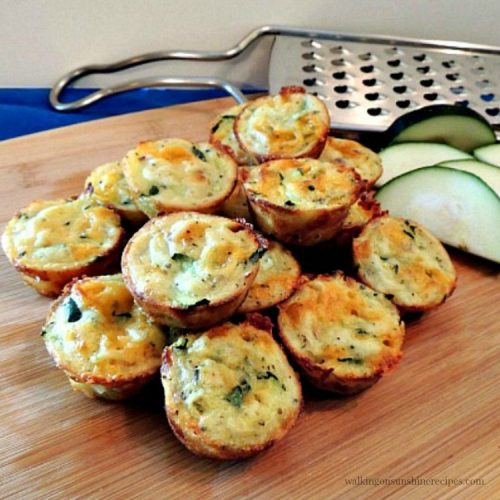 How to Make Easy Zucchini Puffs | Walking on Sunshine Recipes