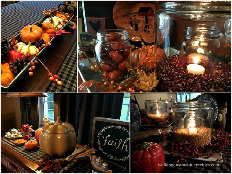 Decorating for Fall while on a budget and without spending a lot of money is possible!  