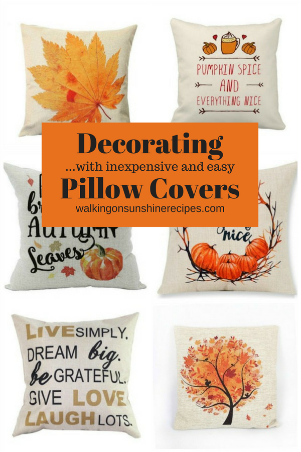 Fall Pillow Covers