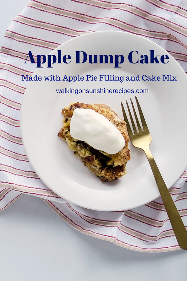 apple dump cake recipe