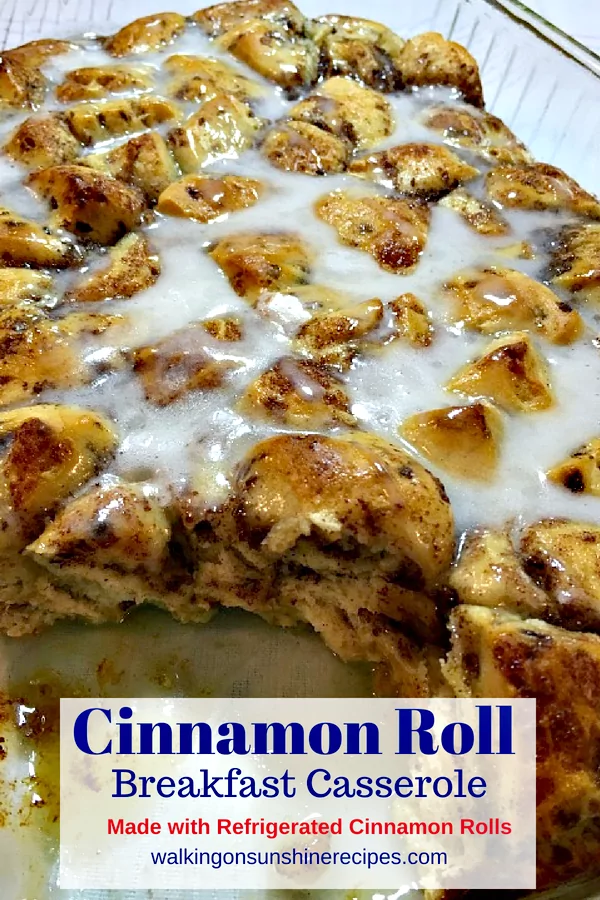 #6 Cinnamon Roll Breakfast Casserole