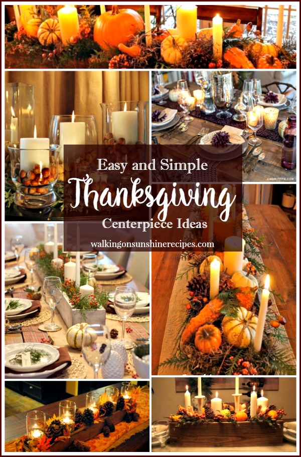 How to Create Simple Centerpieces for your Thanksgiving Celebration ...