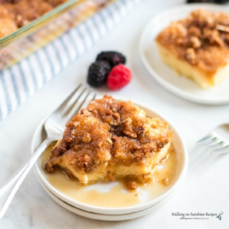 Overnight French Toast Breakfast Casserole 