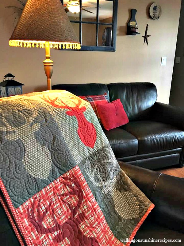 Big Game Quilt from STITCHED featured on Walking on Sunshine. 