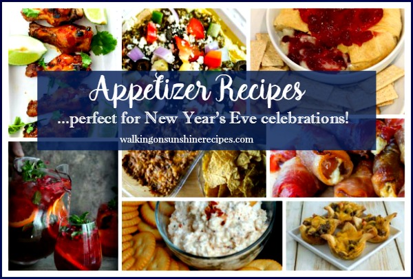 Appetizer Recipes perfect for New Year's Eve Celebrations - Walking On ...